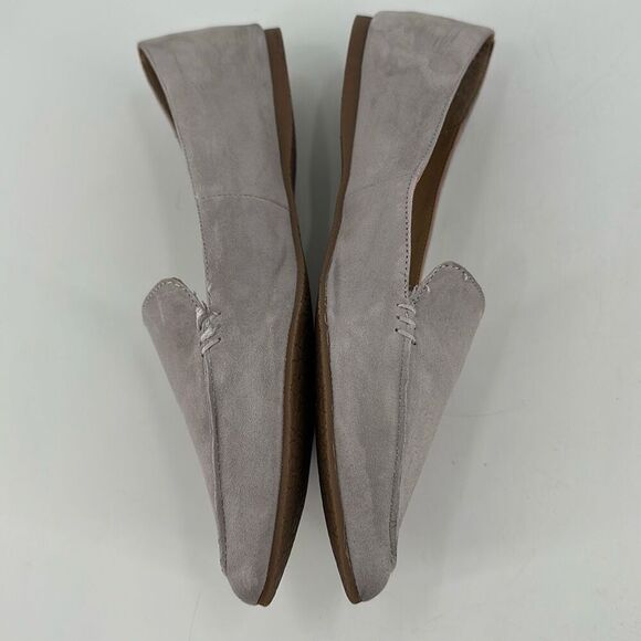 Steve Madden Gray Suede Loafers - Picture 4 of 10
